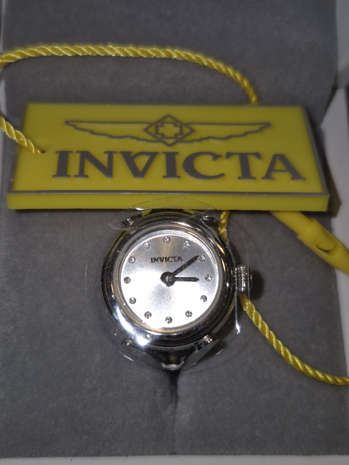 Mini Angel Lady Model 44480 – Ladies Ring Watch Quartz, New/Box/Tag