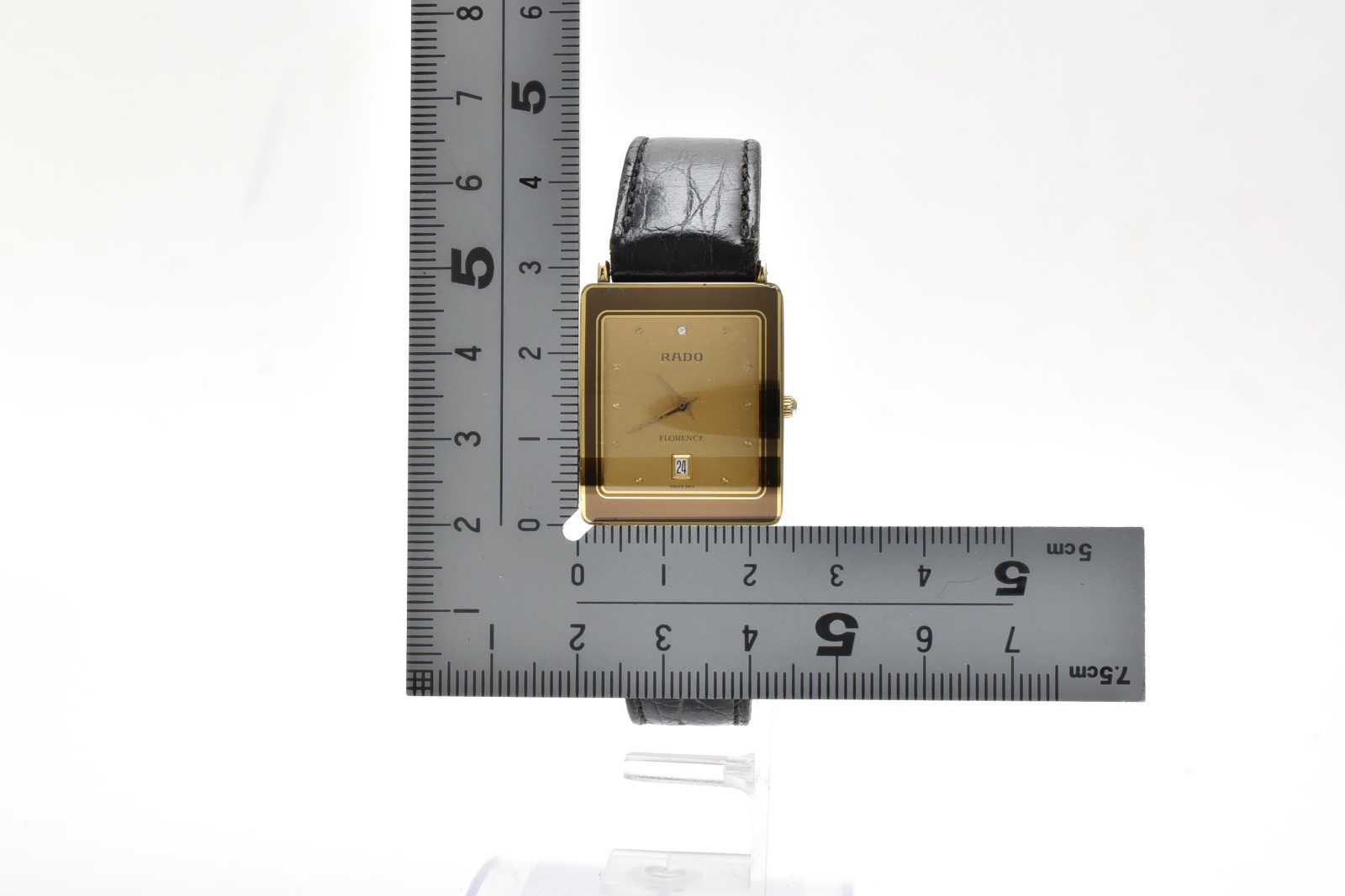 [Exc+5] RADO Florence 160.3605.2 Square Quartz Men’s From Japan