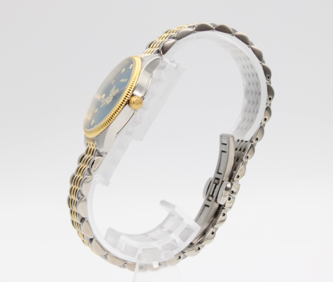 GUCCI G-Timeless YA1265029 Blue Dial Quartz Women’s Watch 29mm