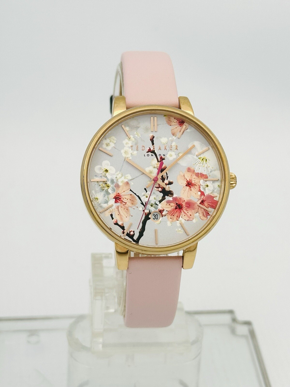 Ted Baker Kate Women’s TE10031545 Multicolour Floral Dial Pink Strap Watch
