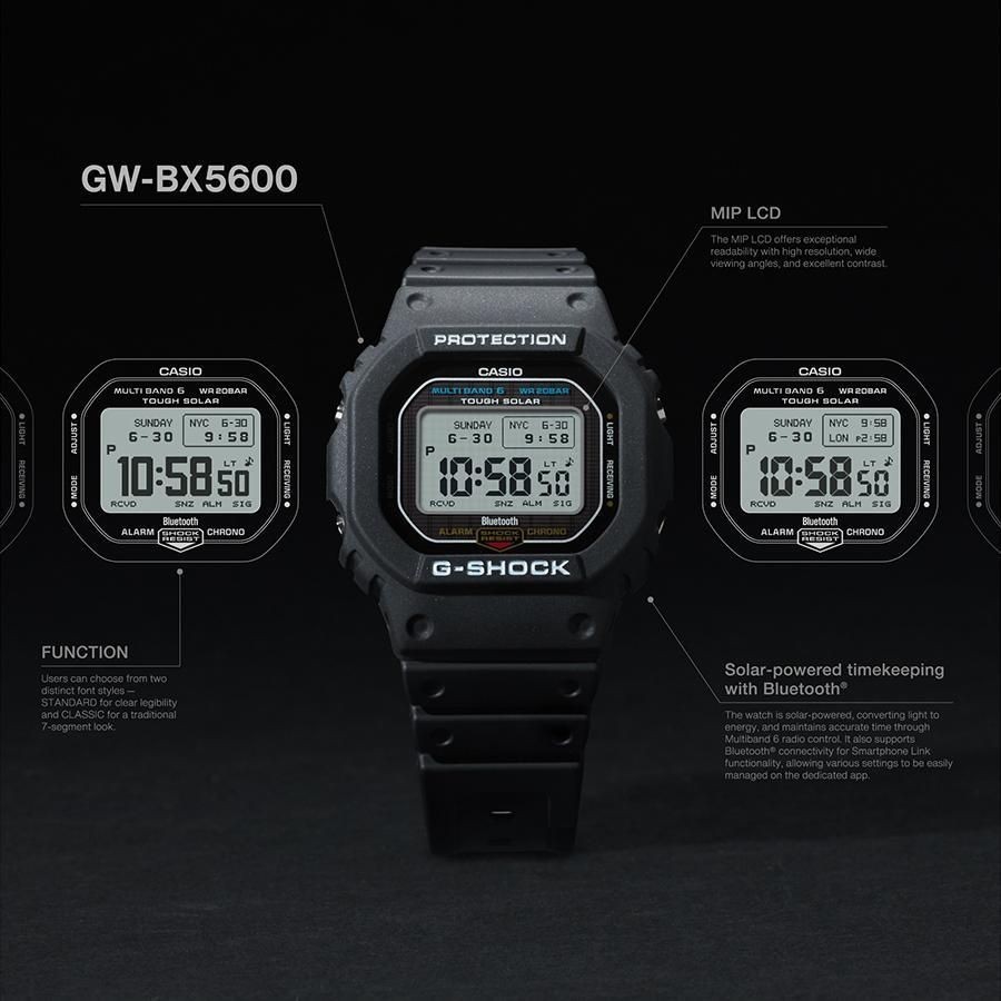 CASIO G-SHOCK GW-BX5600-1JF MIP Bluetooth Solar Multiband 6 Japan New