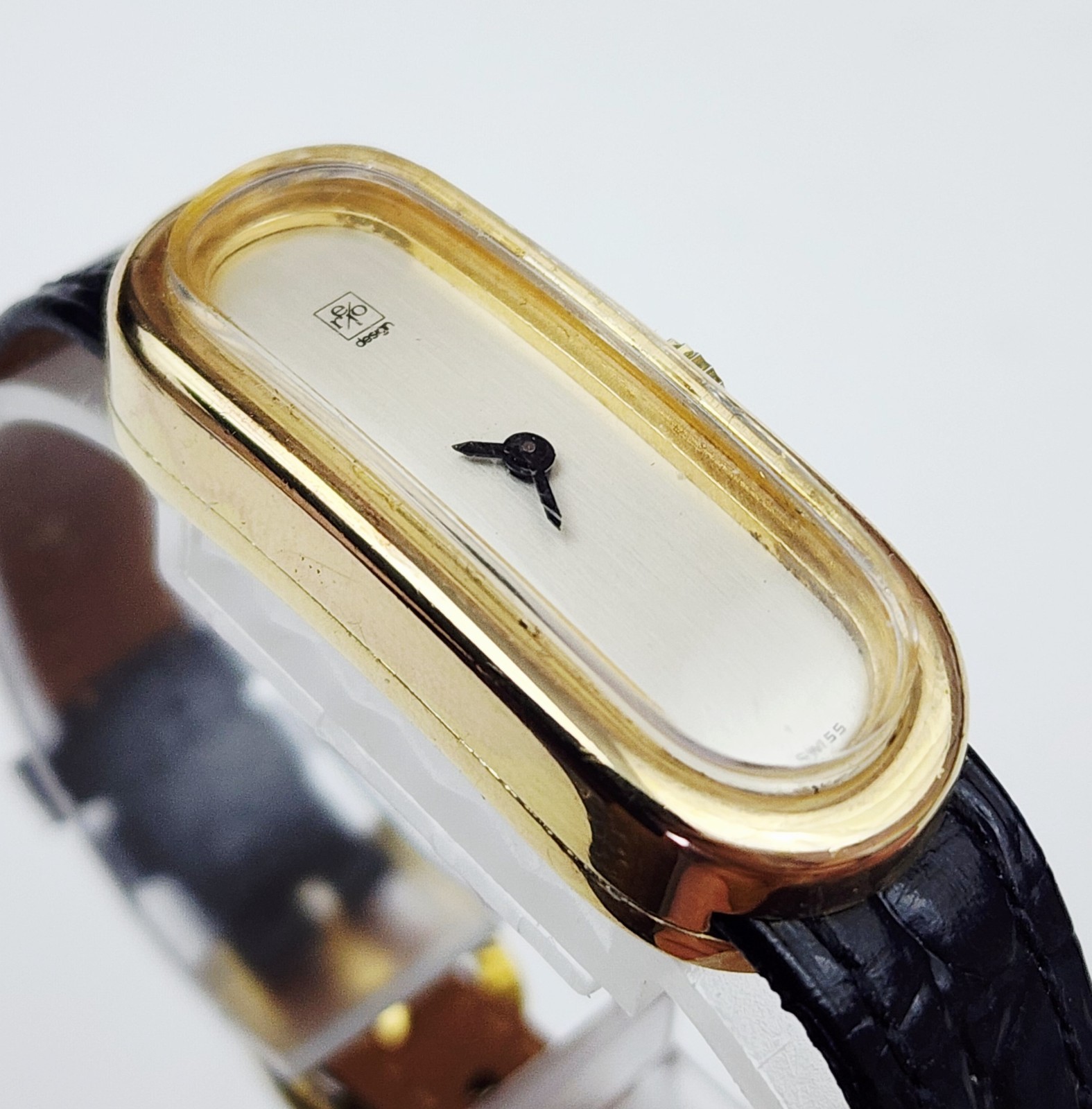 Ultra RARE,UNIQUE Women’s SWISS Vintage 925 STERLING SILVER Watch RETO DESIGN.