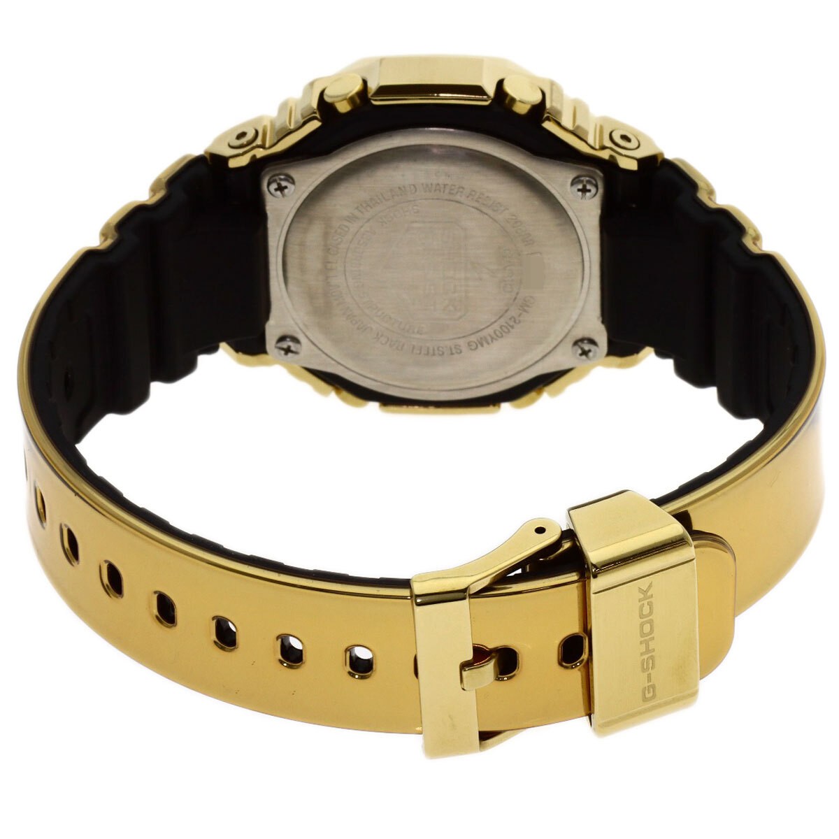 CASIO GM 2100YMG 9AJF G Shock FINE METALLIC SERIES wristwatch stainless steel re