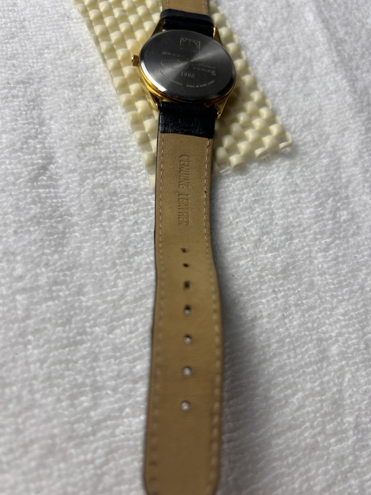 Study Time Driver Signature Series Racing Celebrity Gold Vintage Watch 1996