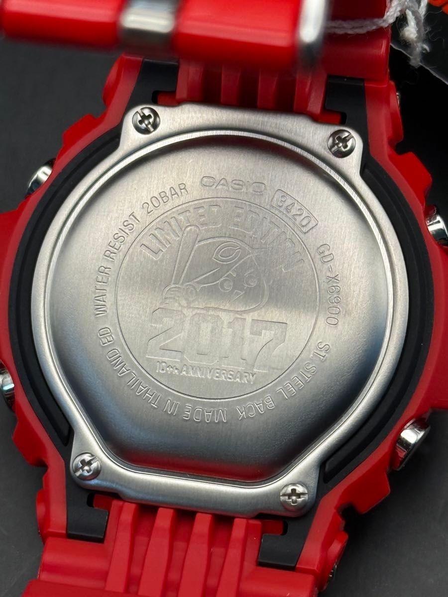 CASIO G-Shock GD X6900 Hiroshima Carp Limited Edition Brand New No.gs1755