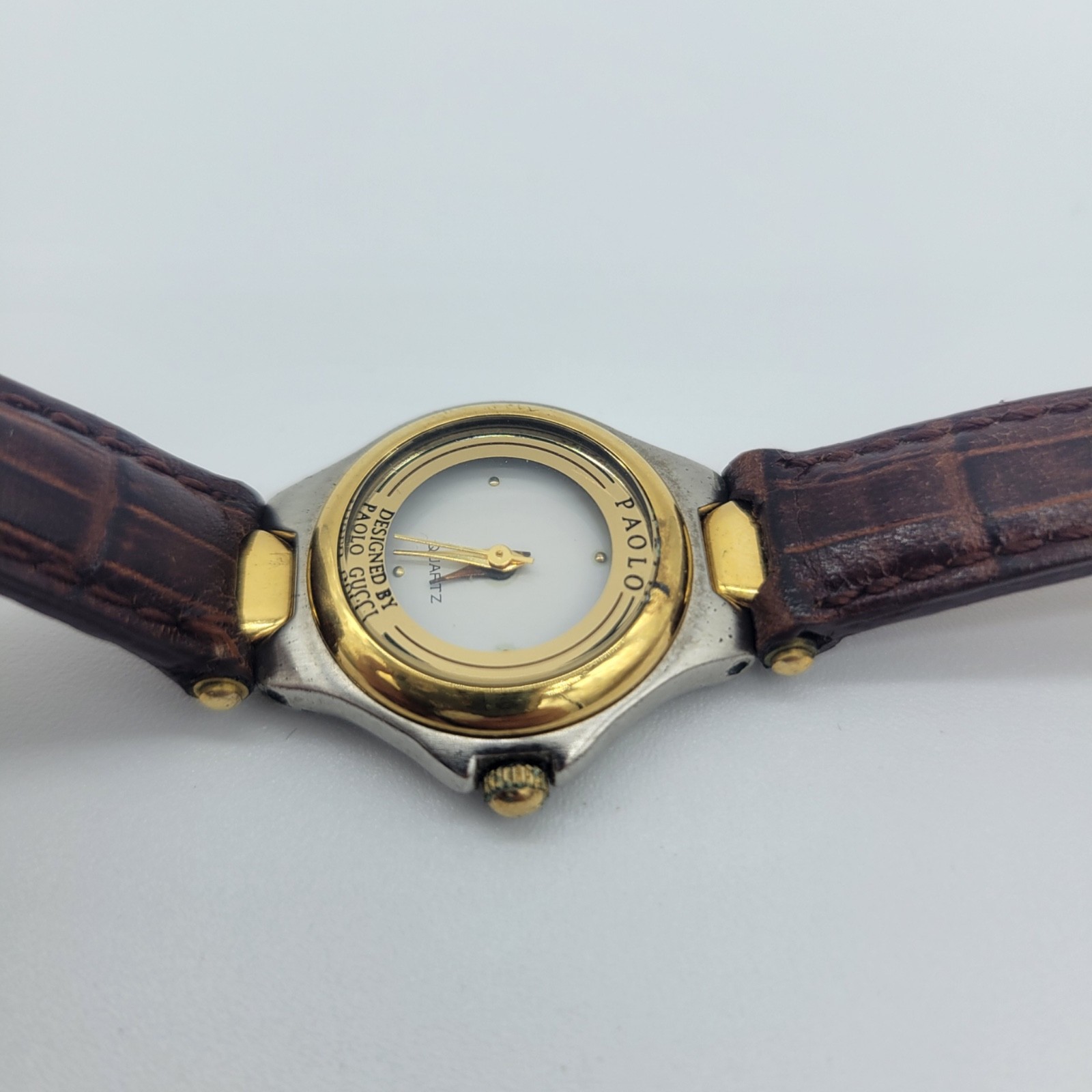Paolo Gucci Watch NOT WORKING with Leather Straps