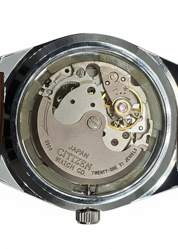 Automatic 8200 21Jewels Restored Blue Dial Date Mens Watch Vintage 45