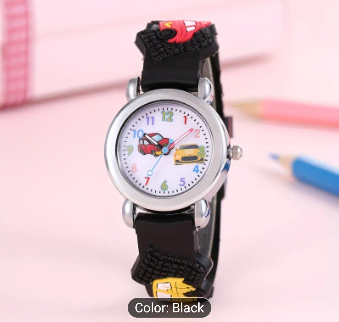 Kids Watch,3D Cute Cartoon Toy Watch,Gift for Boys and Girls Age 3-11 Years Old