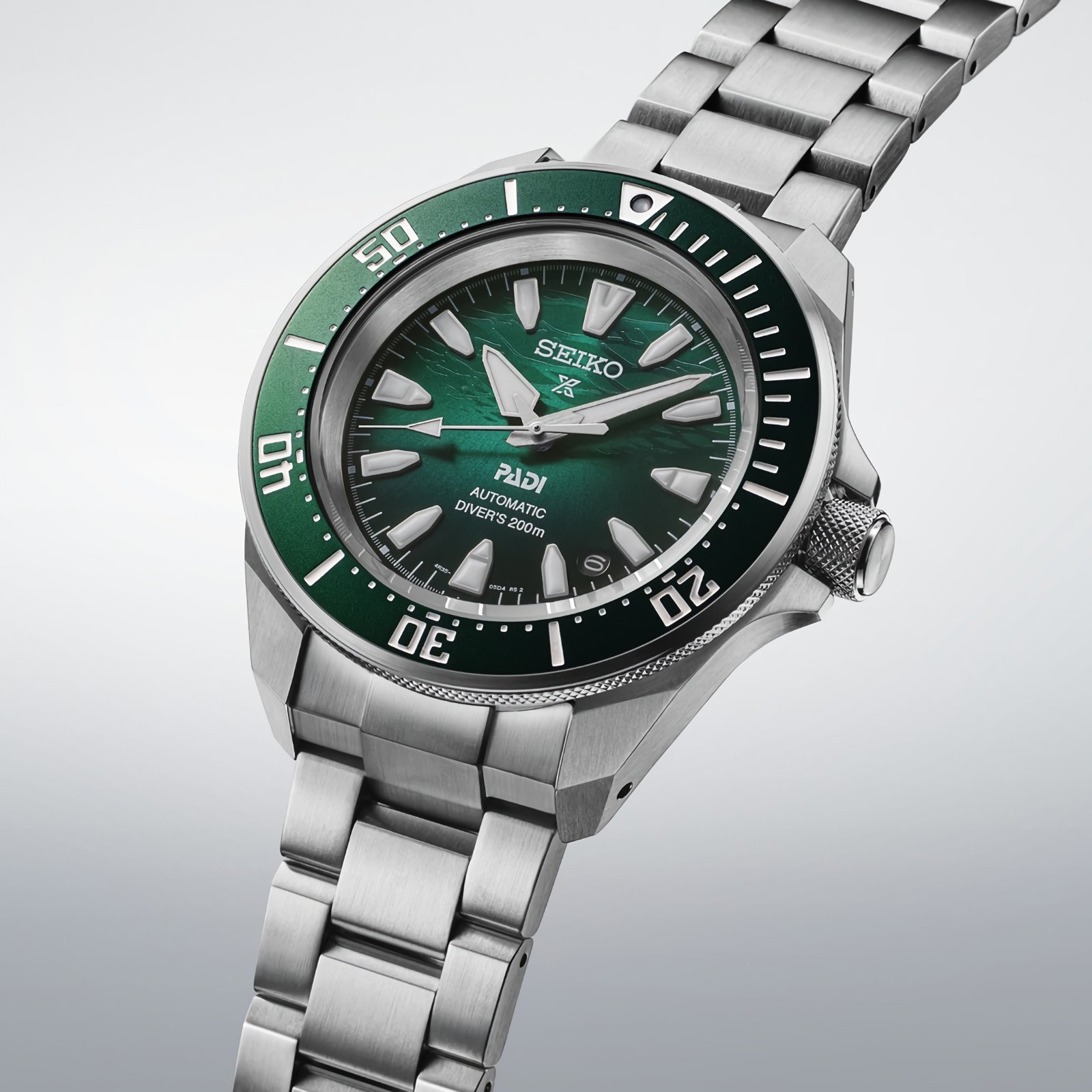Seiko Prospex PADI SRPL53K1 60th Anniversary Automatic Green Dial Diver’s Watch