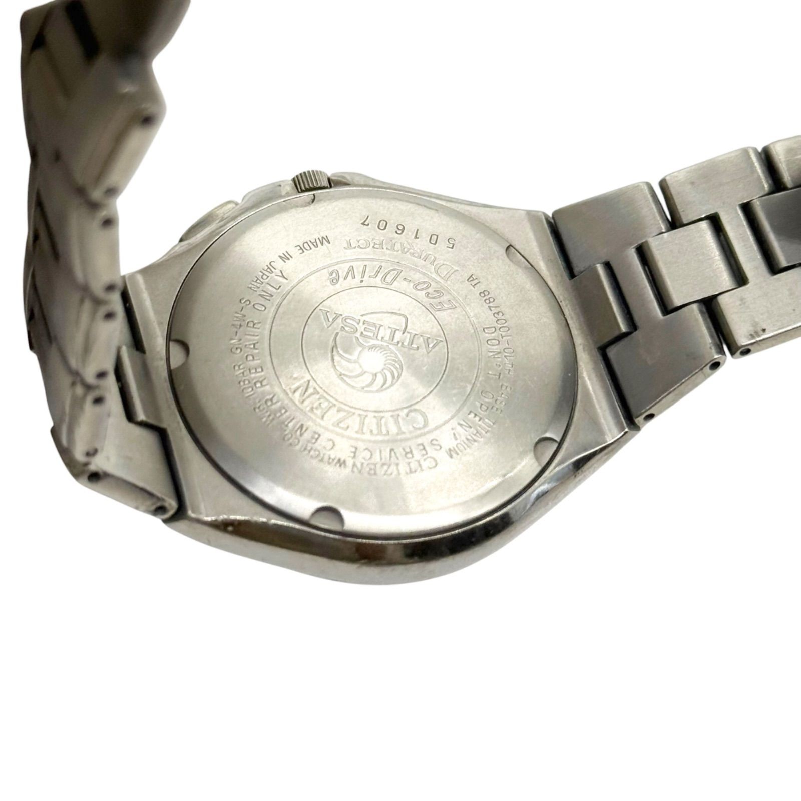 Citizen Attesa Radio Solar Dial Titanium H410-T003788 wrist 15.5cm/6.1in