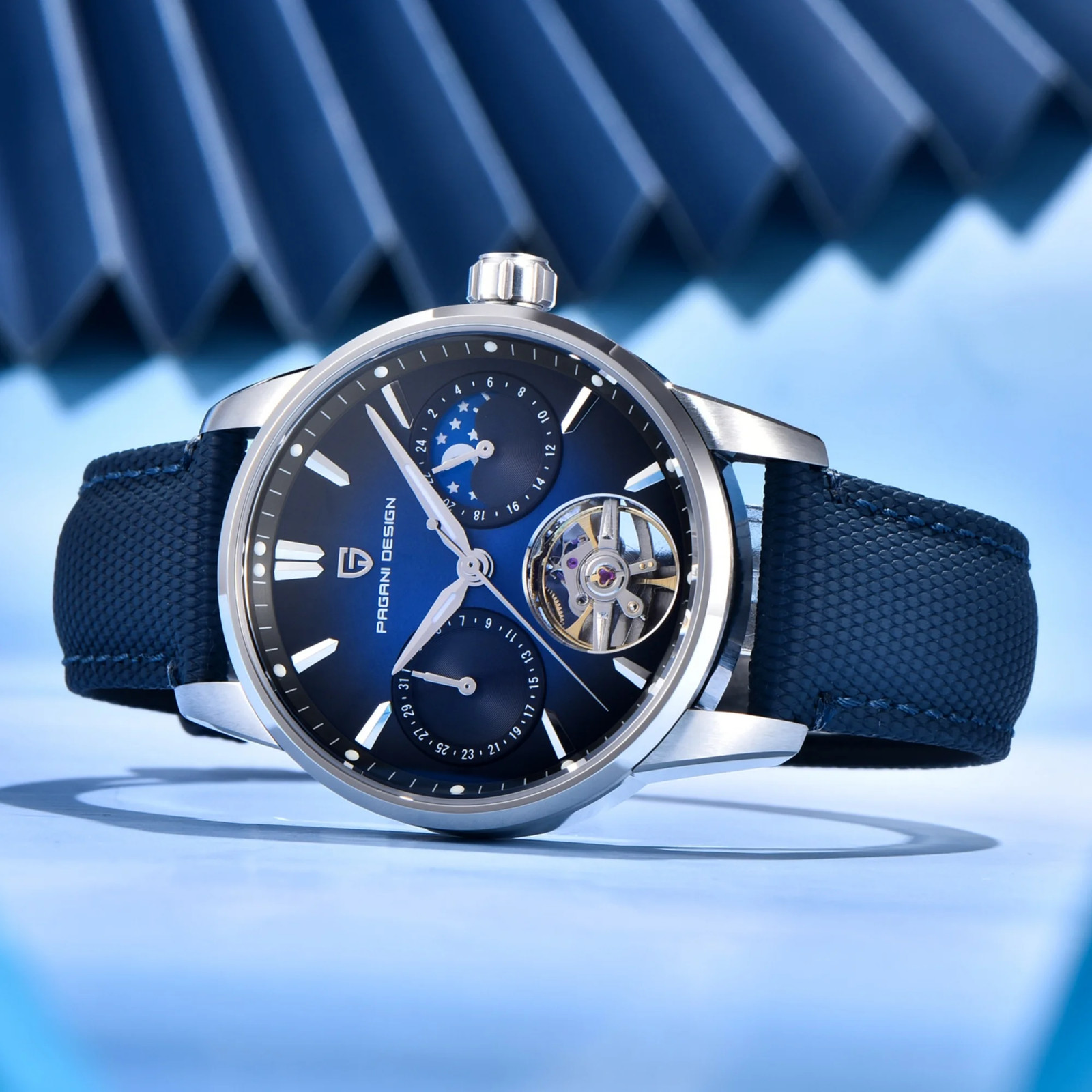 2026 Men Mechanical Watch 41mm Sapphire Crystal Stainless Steel Waterproof
