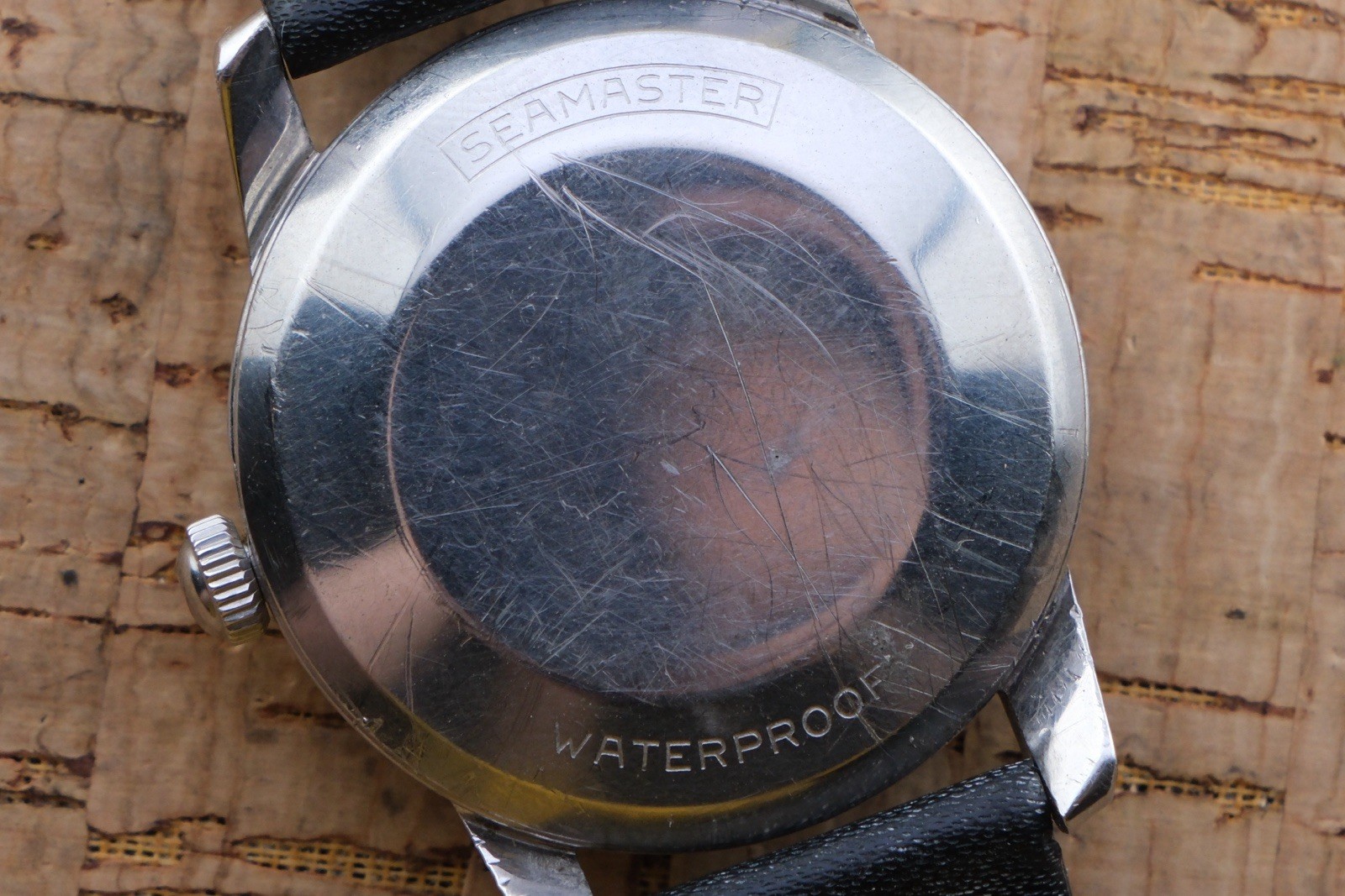 Vint Omega Seamaster Ref. 2846 2848 Cal. 500 34mm Watch Salmon Dial Thick Lugs!
