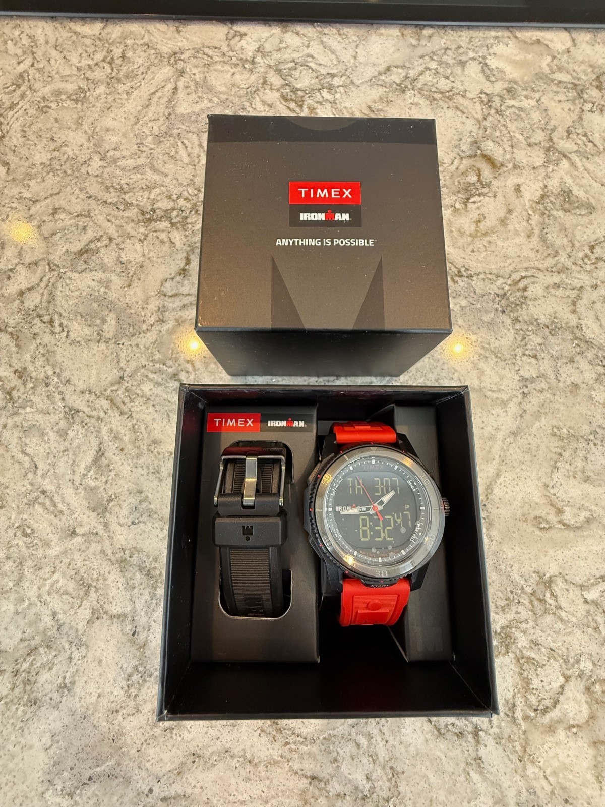 Timex Ironman Adrenaline TWG062500 Ana-Digi Resin Watch, 46.5mm (Brand New)