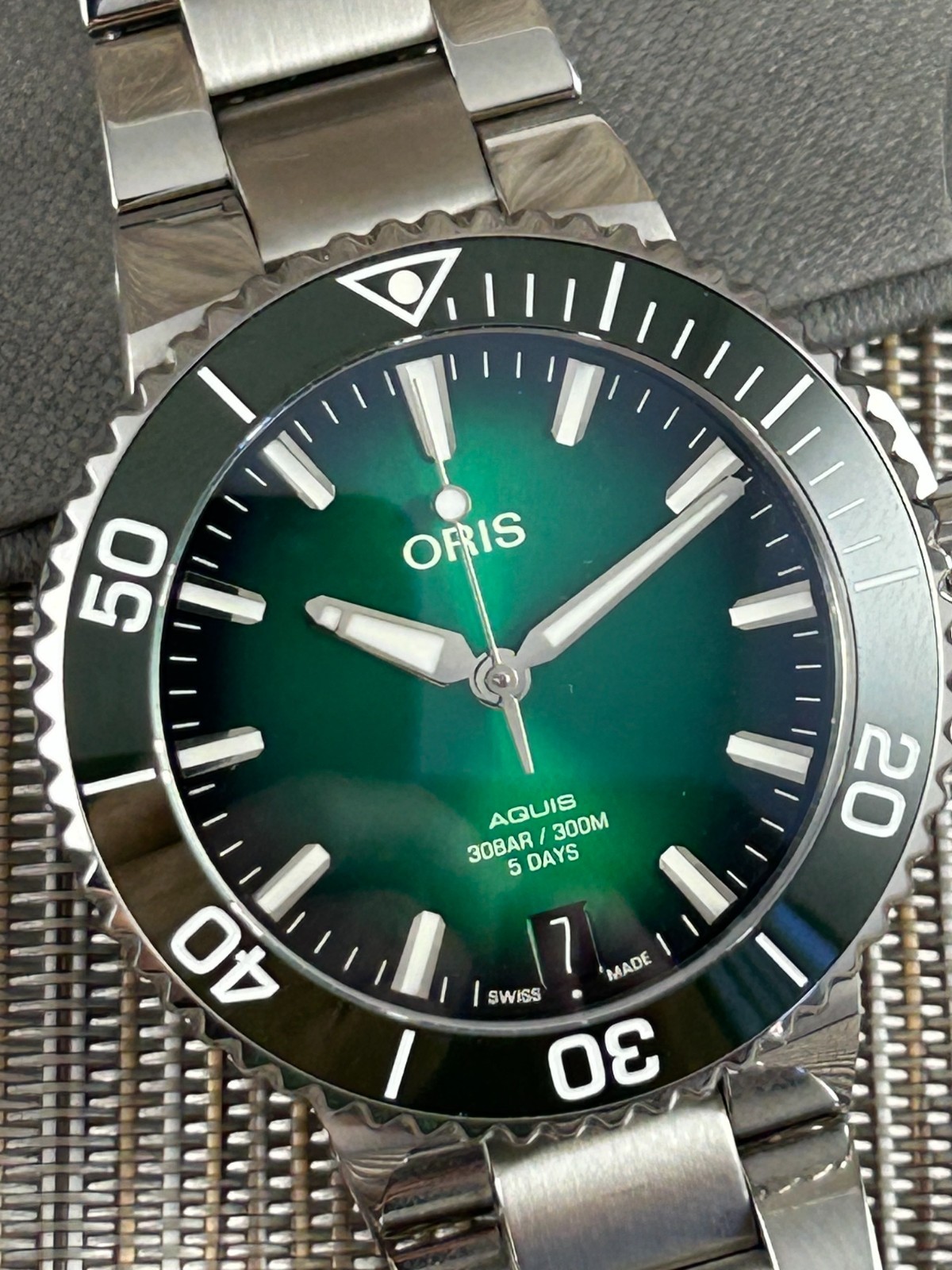 Oris Aquis Date Calibre 400 Most Complete Set 01 400 7769 4157-07 4 22 74FC
