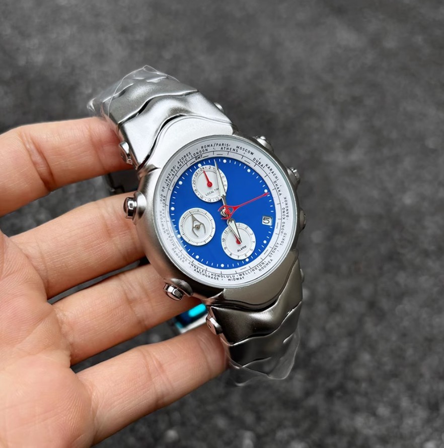 Judge Y2K Watch Men’s Watch Quartz Chronograph Futuristic Design