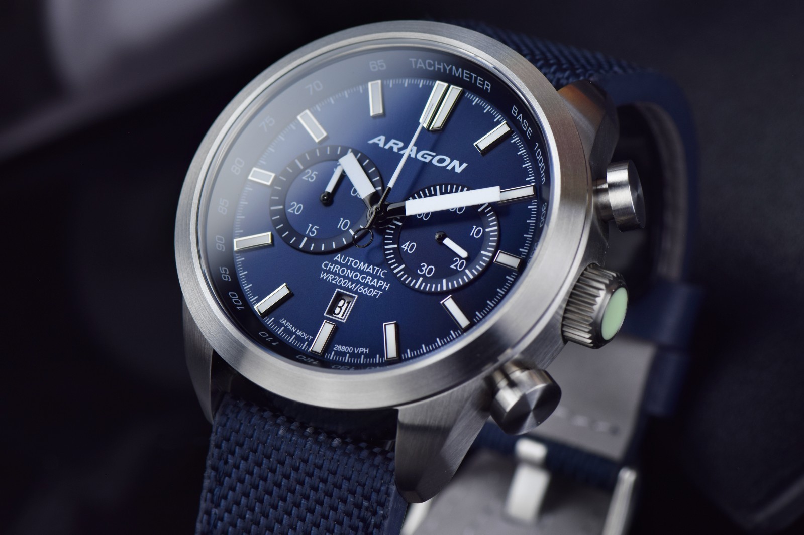 ARAGON A495BLU Caprice NE86 Chrono 48mm Limited Edition