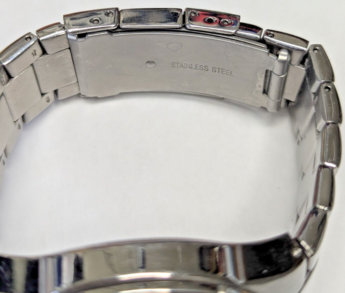 Fossil International Paper Men’s Watch w/ Date Quartz 10 ATM WR – Runs Tested