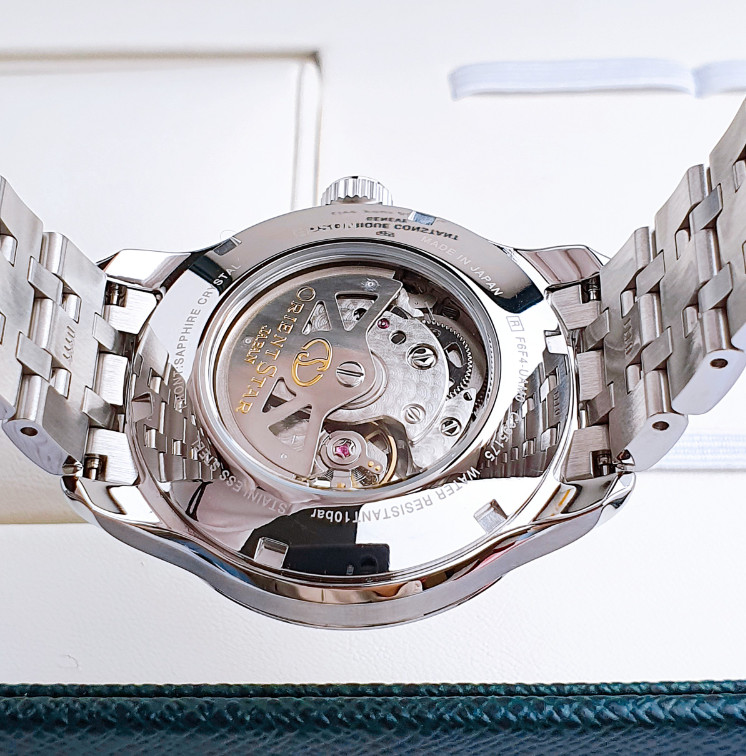 Orient Star Automatic RK-AV0B01S Silver Dial Men’s Watch Power Reserve