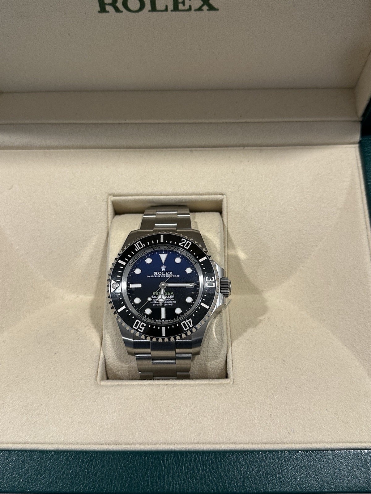 Rolex Sea-Dweller Deepsea James Cameron 136660 SS Oyster D-Blue Dial Auto 44mm