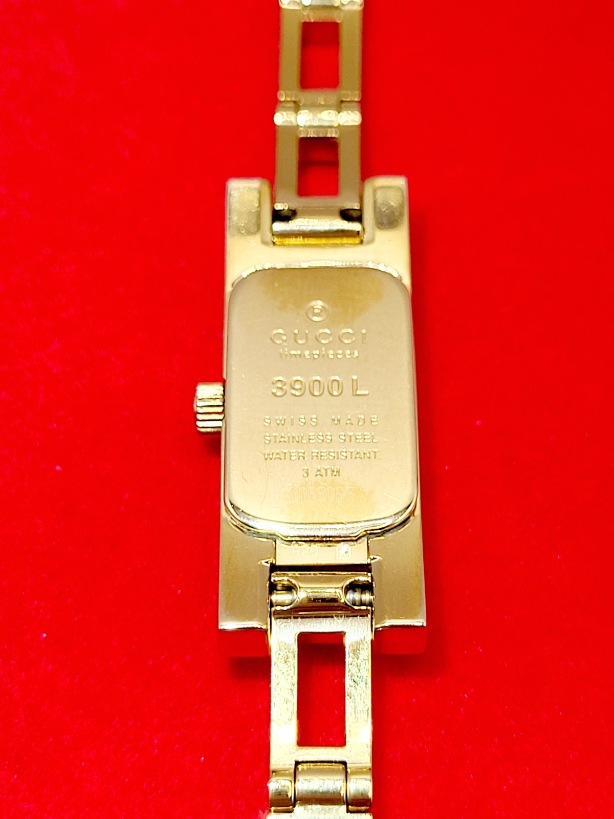 Swiss [WORKS] GUCCI Tank S.Steel Quartz Watch Bracelet
