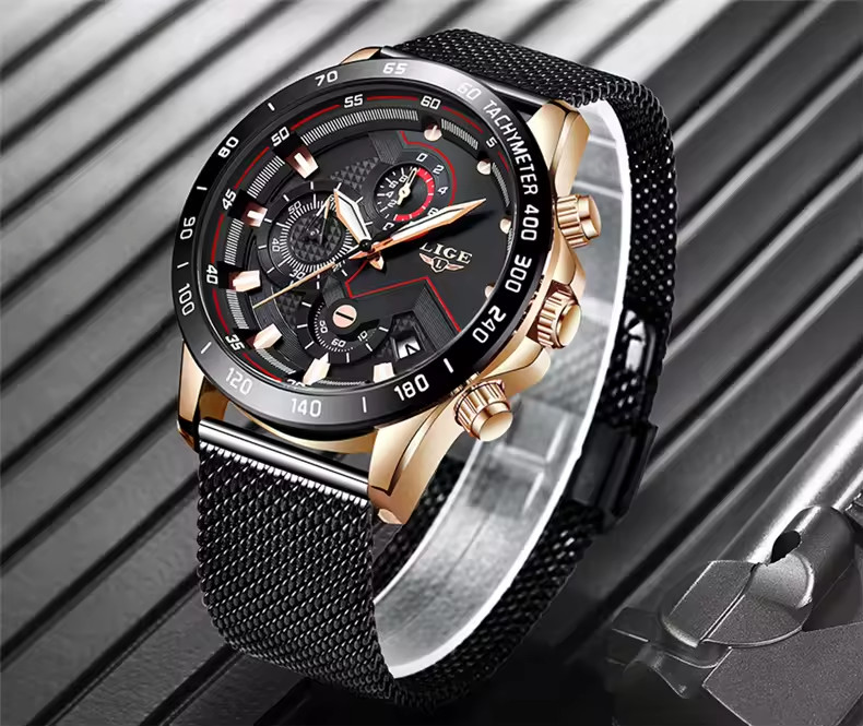 2025 New Fashion Casual Luxury Luminous Waterproof Men’s Quartz Watch