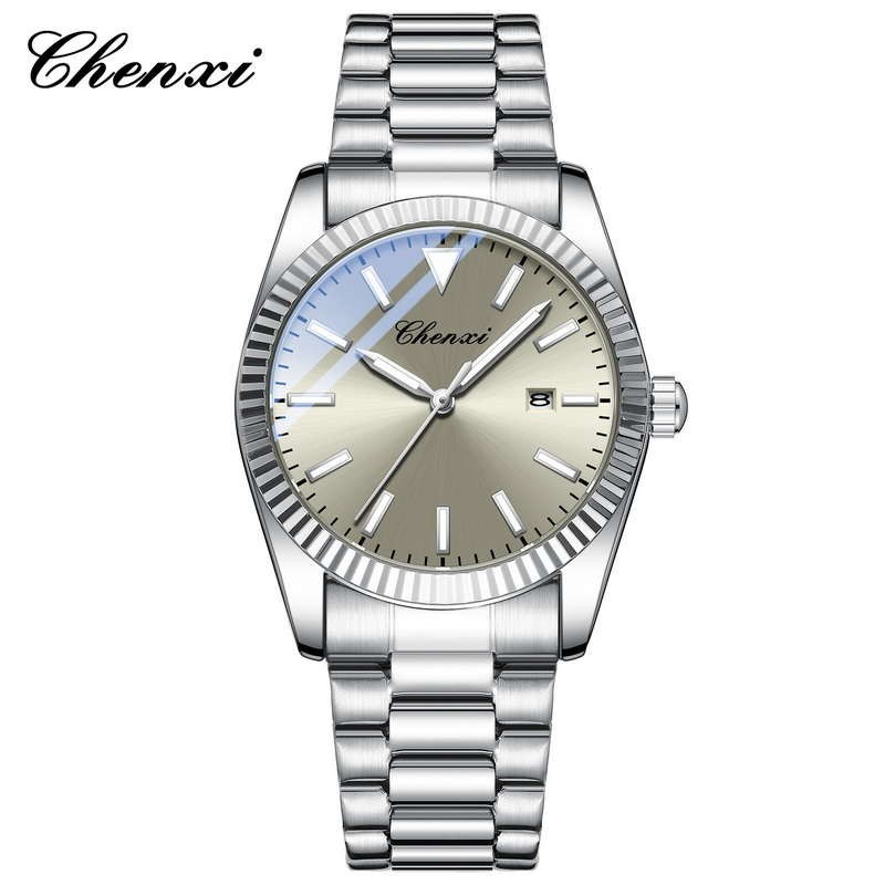 CHENXI Men’s/Women’s Luminous Waterproof Calendar Quartz Couple Wristwatch Gift