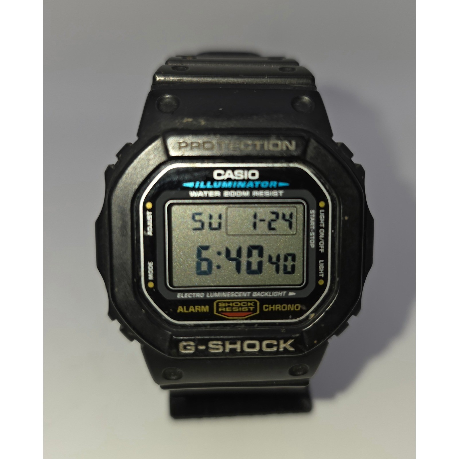 Casio G-Shock DW-5600E Mens Digital Watch Black Square Water Resist 200M 3229