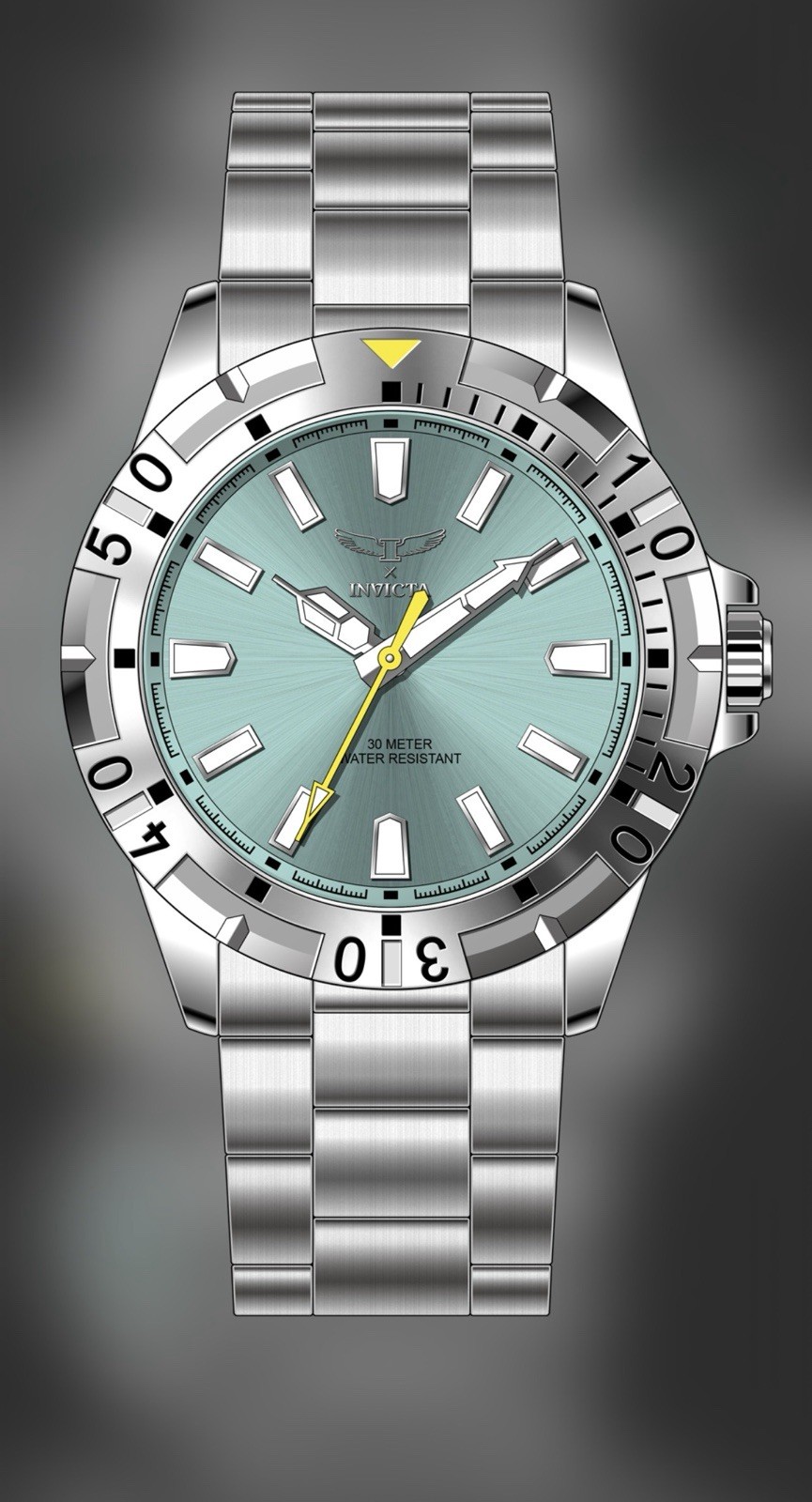 70051 – Invicta Specialty Men 42Mm Metal Silver Light Blue Dial Mg68 Quartz
