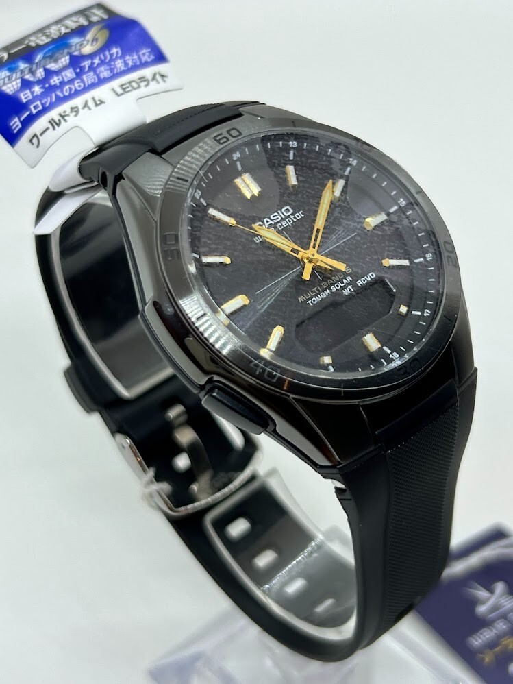 Casio Wave Ceptor WVA-M640B-1A2JF Multi Band 6 Men Watch 52 × 43.5 × 12.3 mm