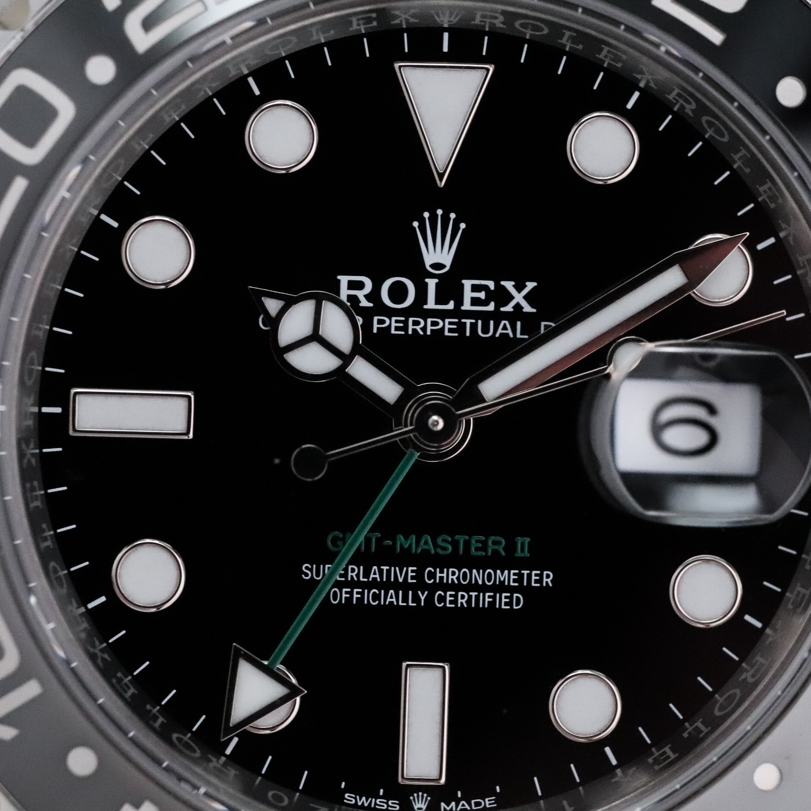 Rolex GMT-Master II [COMPLETE SET] 40mm Bruce Wayne Black Grey Bezel Jubilee