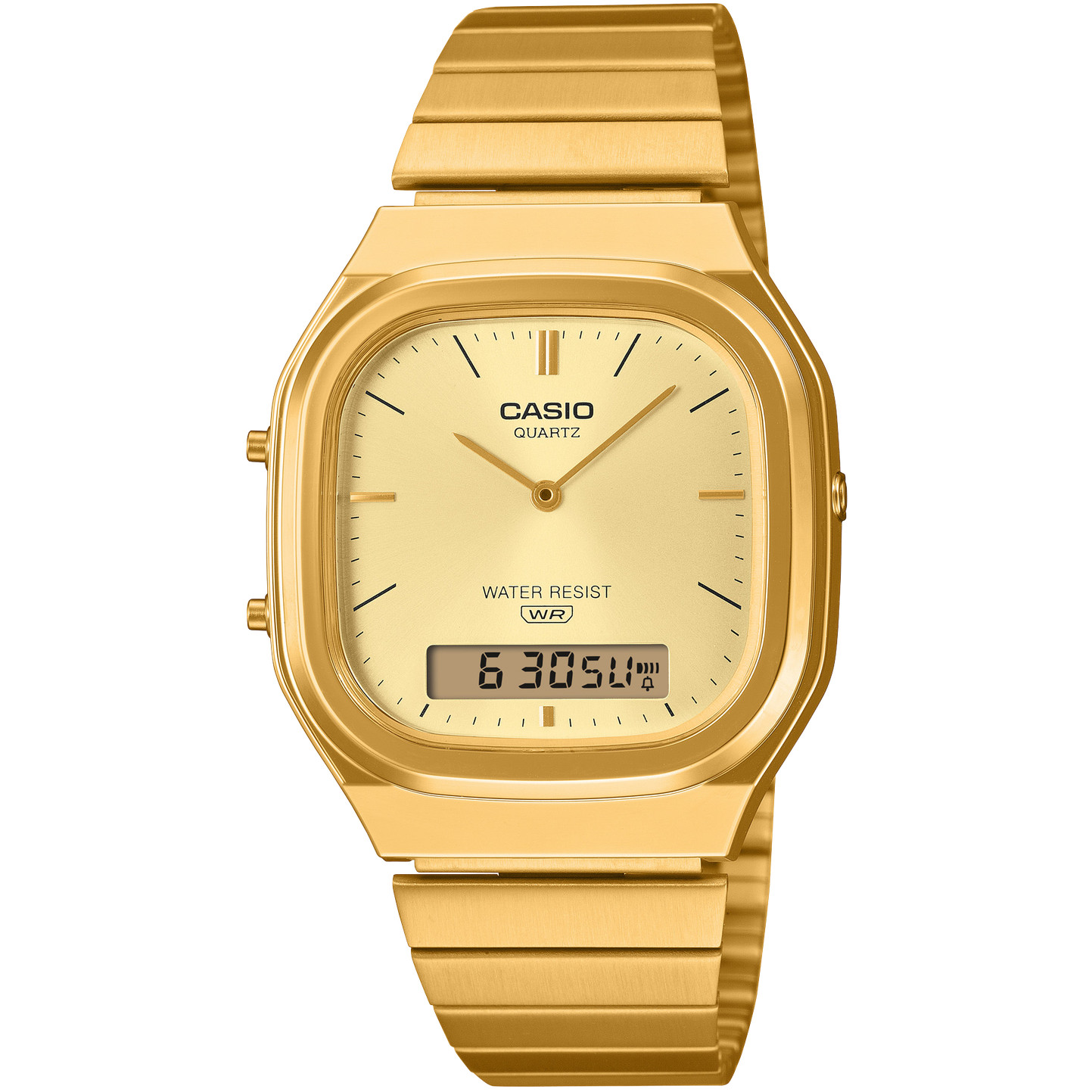 Casio Classic AQ-240EG-9AJF Quartz Gold Dial 35.8mm Watch