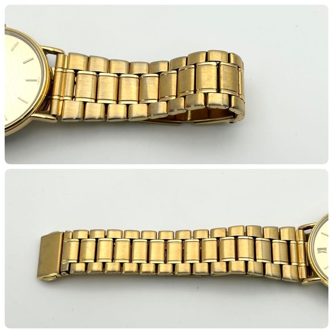 Longines L4.637.2 Quartz Gold Dial Men Wristwatch