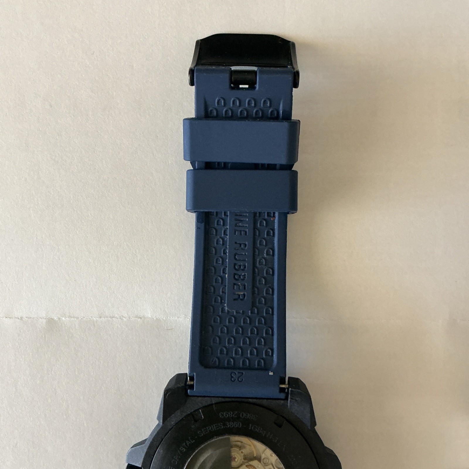 Luminox Master Carbon SEAL Automatic Blue Dial Rubber Strap Men’s Watch XS.3863