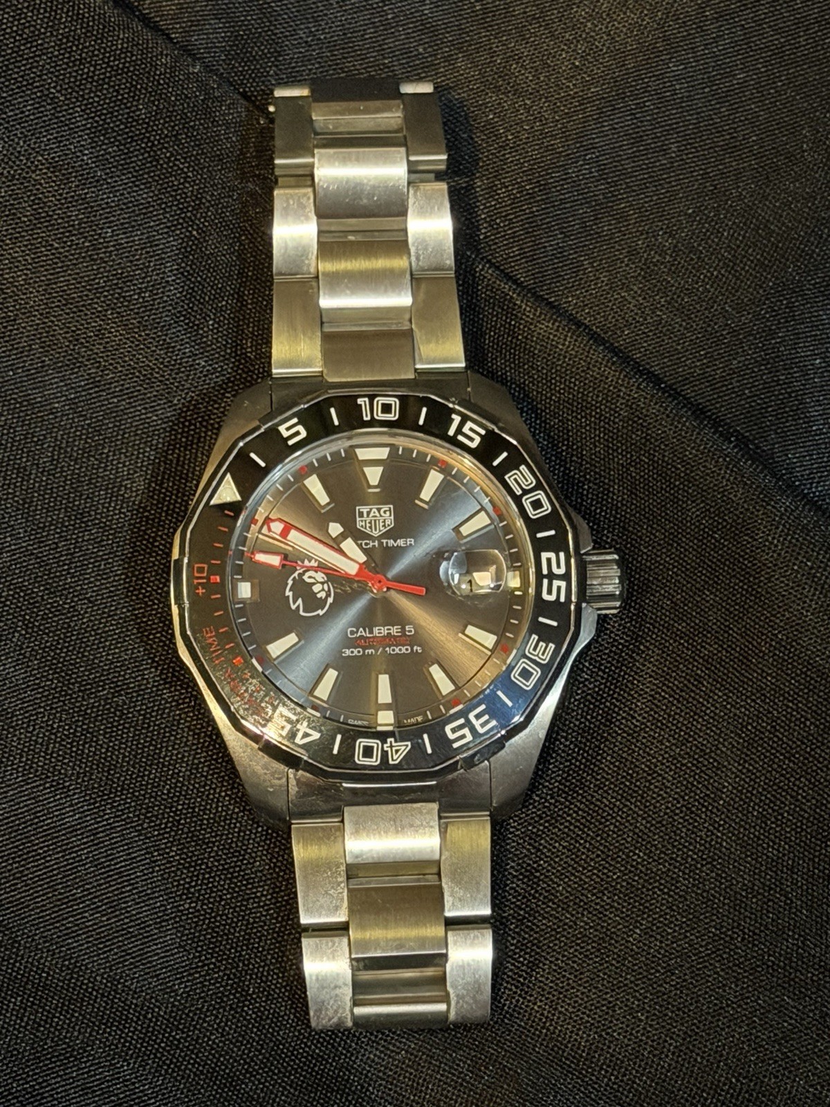 TAG HEUER Aquaracer Caliber 5 WAY201D Premier League Edition Automatic Watch