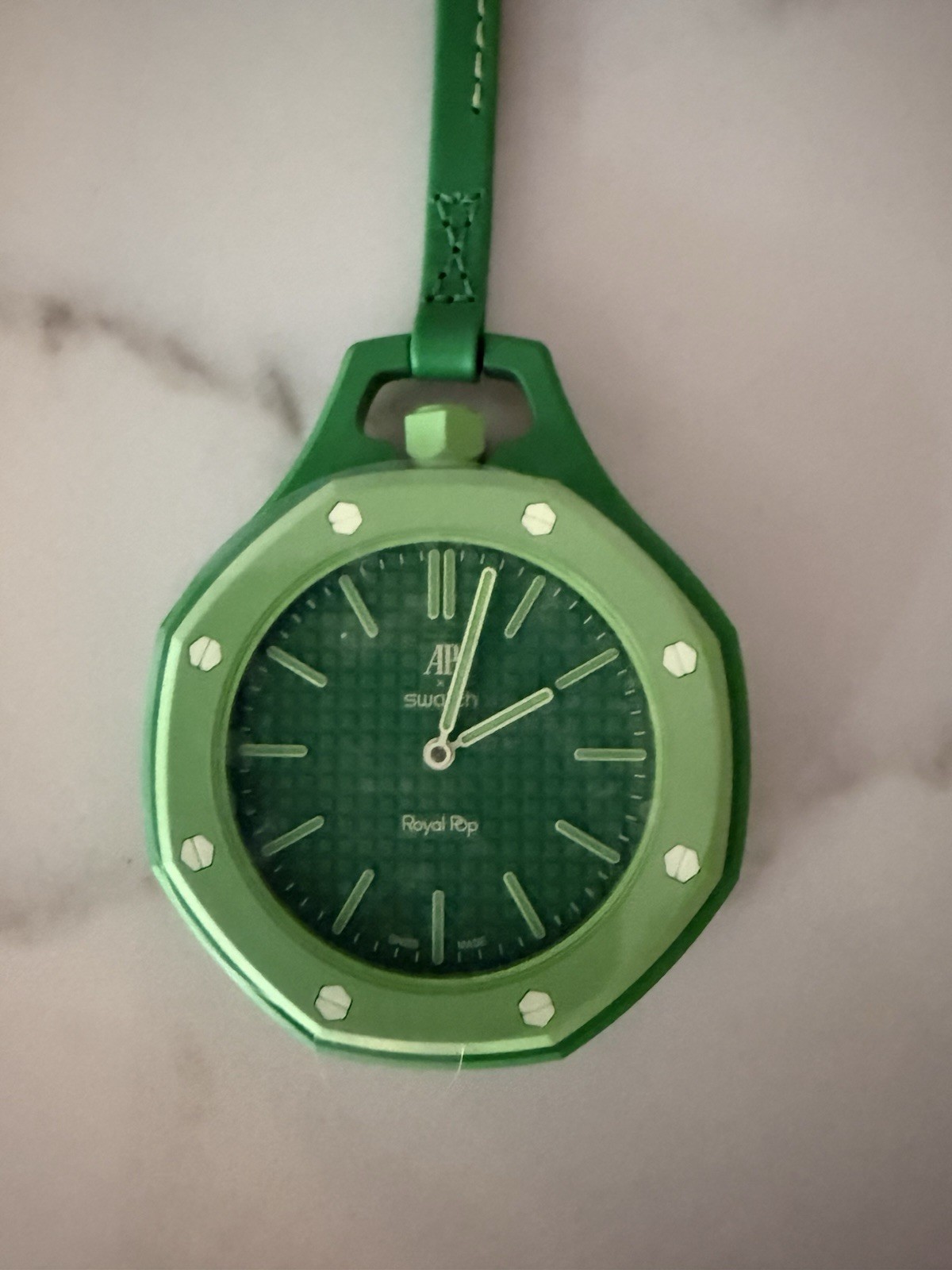 Audemars Piguet (AP) X Swatch Royal Pop Green Eight. Brand New in Box w/ Receipt