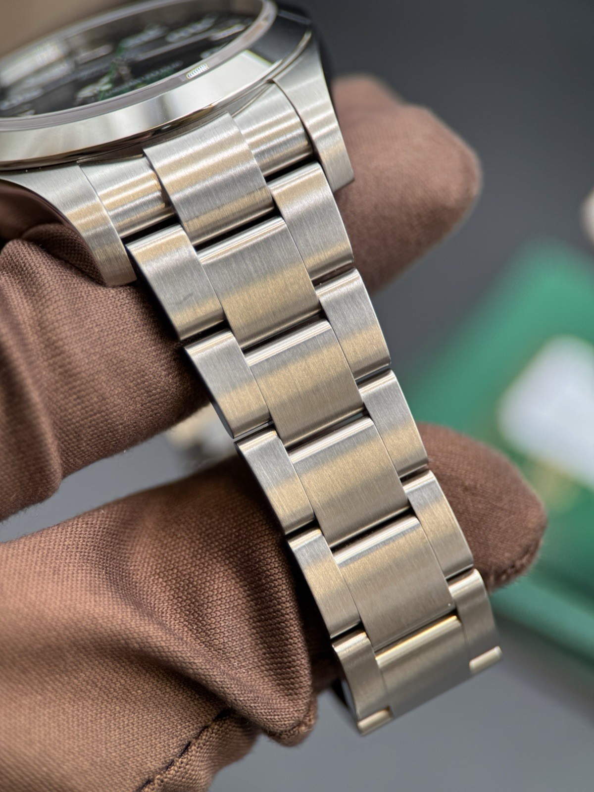 Rolex Air-King 116900 Silver Oyster Bracelet with Silver Bezel 2020 NFC Card