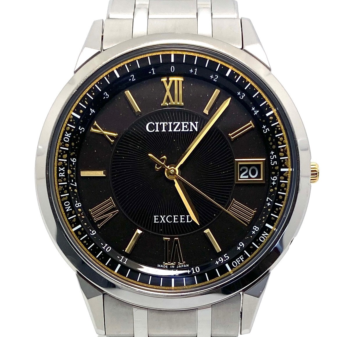 Citizen Exceed Hinode Collection CB1144-60E Solar Rare Excellent condition