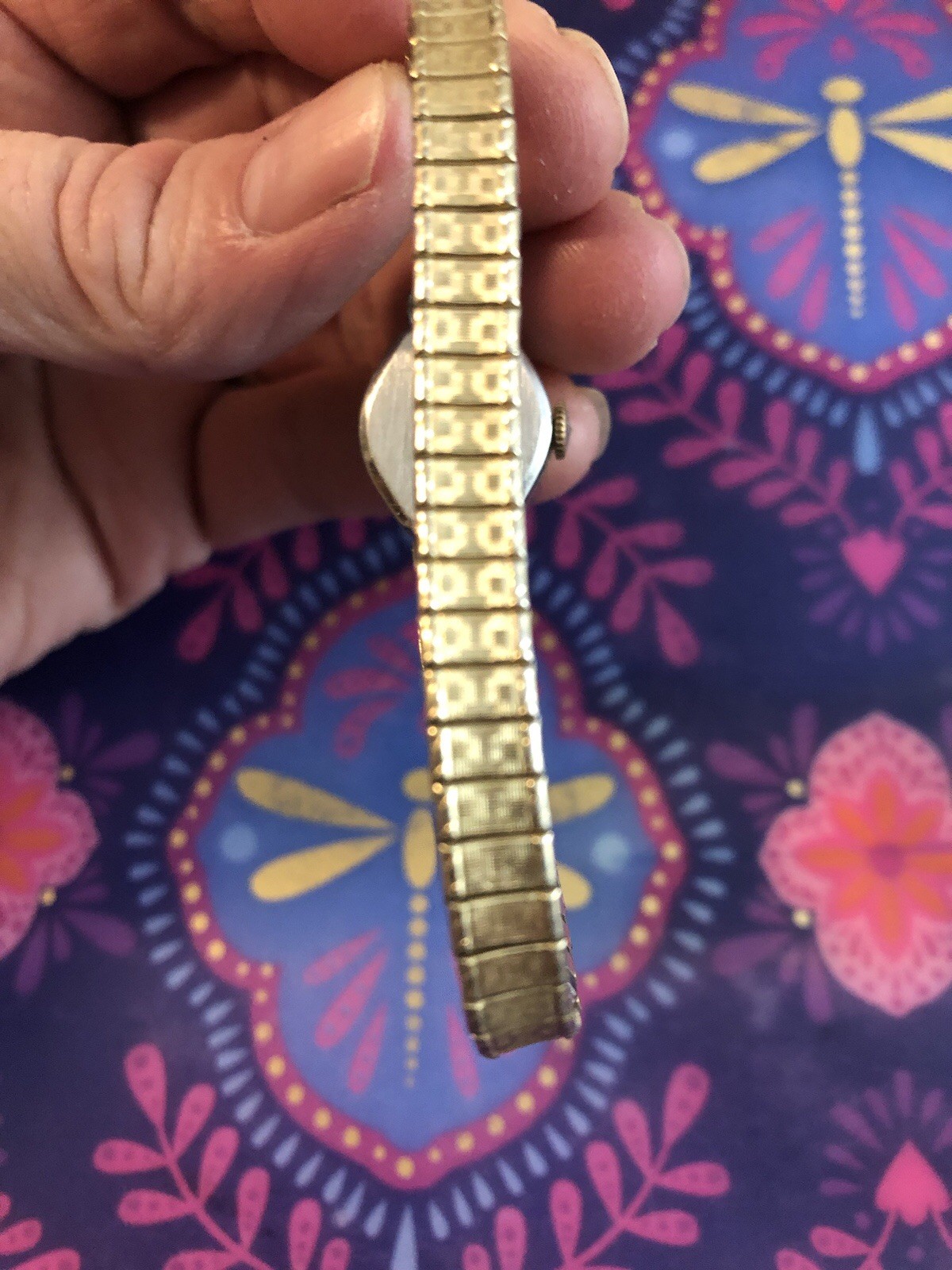 Vintage Waltham 17 Jewels Ladies Cocktail Watch Speidel Band