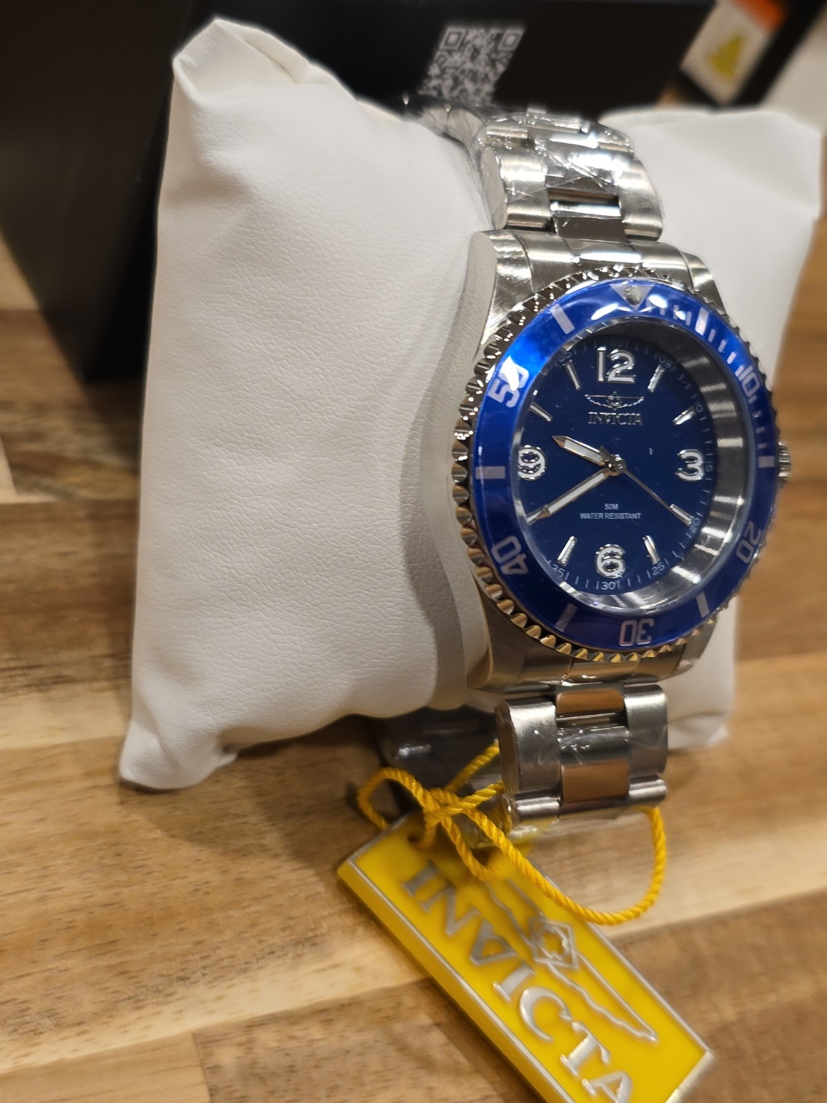 Invicta Specialty Rowan Men’s Watch – 40mm 49341 Stainless W/Blue Dial New