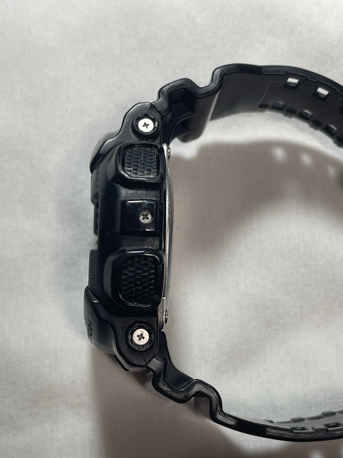 Casio G-Shock GD-100 3263 Black Digital Watch 200M Shock Resist Running
