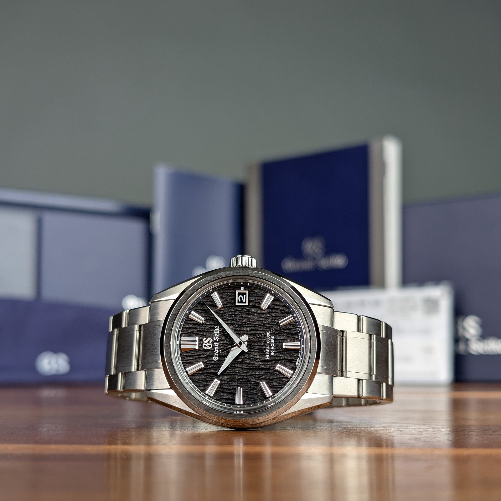 2022 Complete Set Night Birch Grand Seiko Evolution 9 Collection