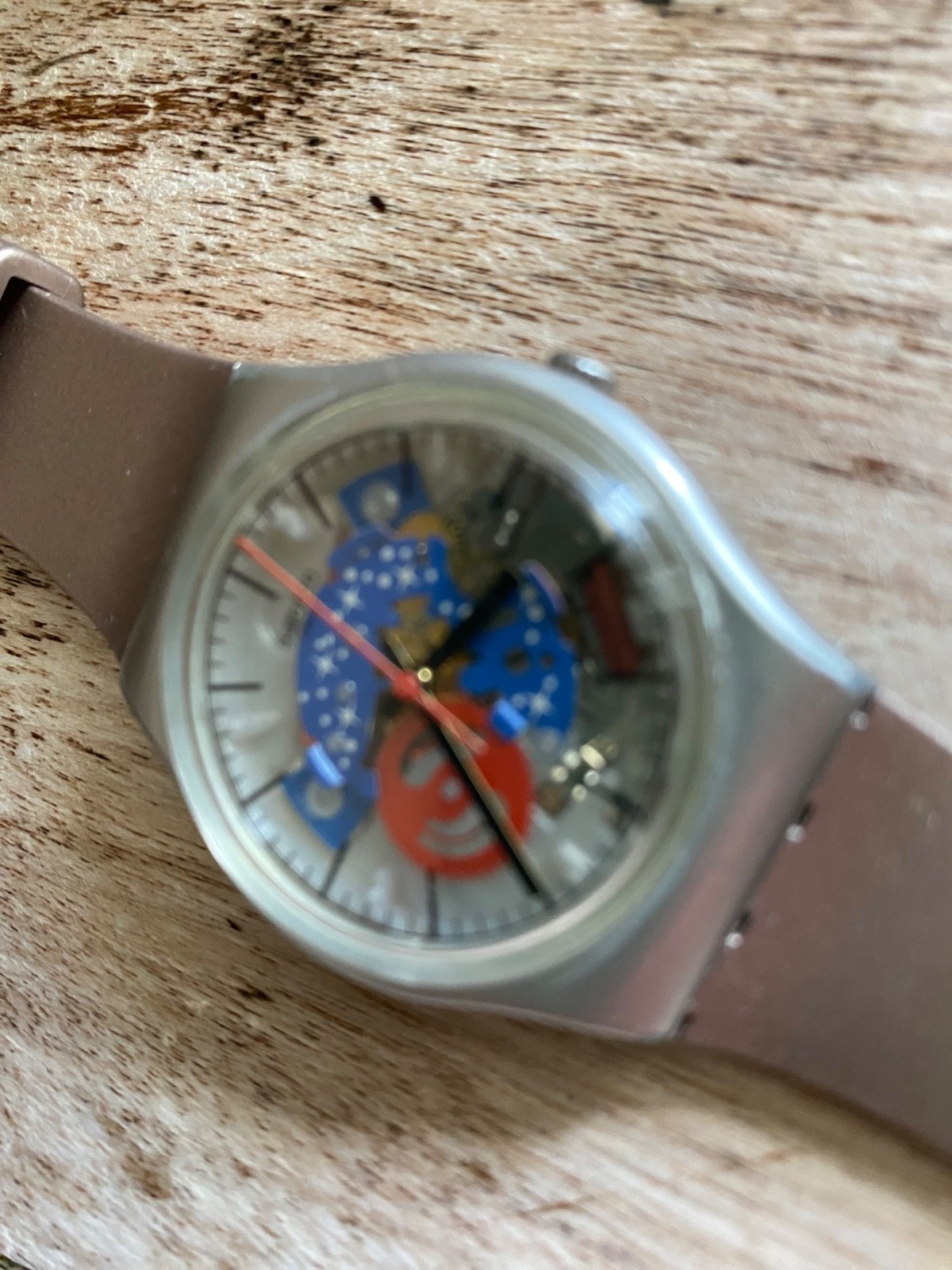 SWATCH NASA 2021 MOON ?? GZ355 ?Take Me To The Moon ? – 34mm. ??Custom