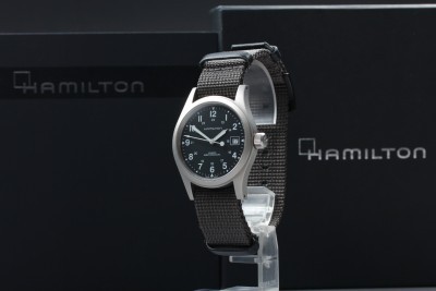 Hamilton Khaki Field H694390 Men’s Watch Black Dial Hand-Winding [MINT w/ Box]