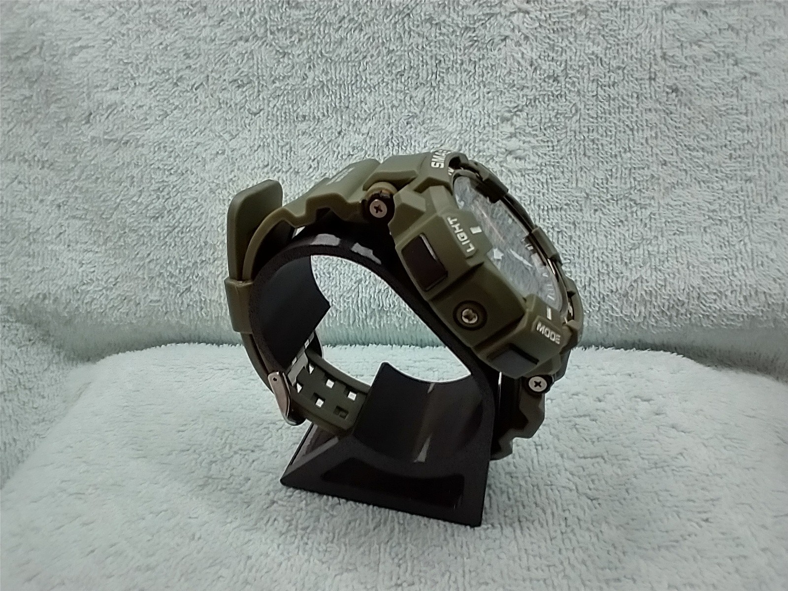 SMAEL DIGITAL/ANALOG CAMO/MILITARY STYLE MULTI-FUNCTIONAL ABS/TPU STRAP WATCH