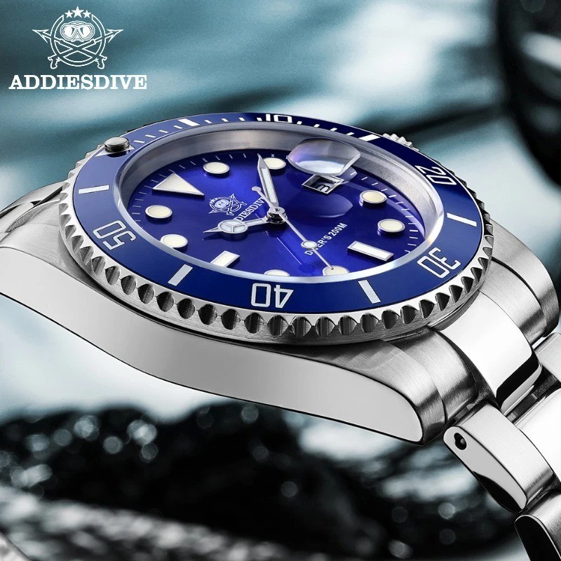 Stainless Steel Men’s Quartz Watch Waterproof Casual Wristwatch