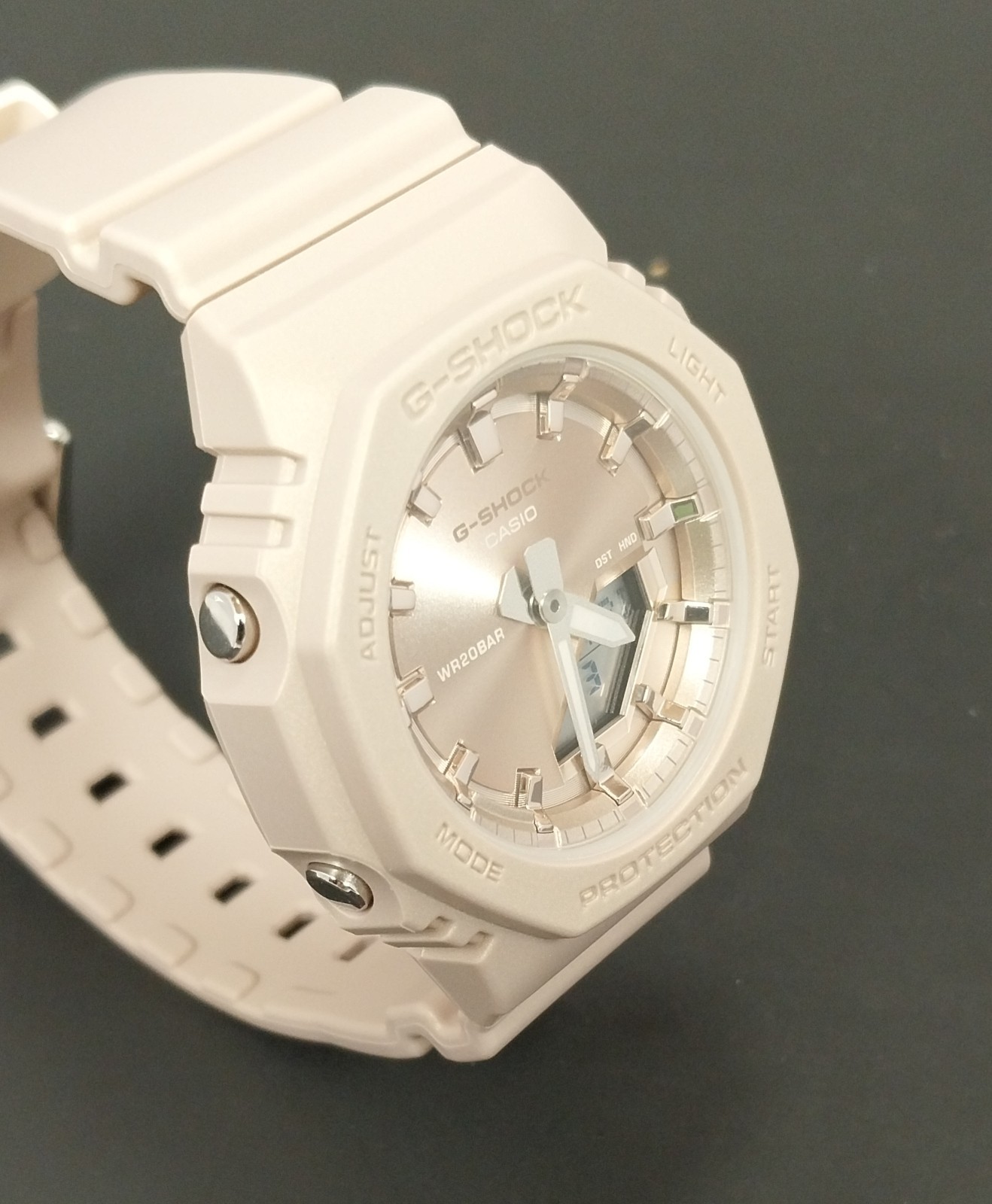 CASIO G Shock GMA P2100ST 9ACR Women’s Watch Yellow Resin Shock Resistant New