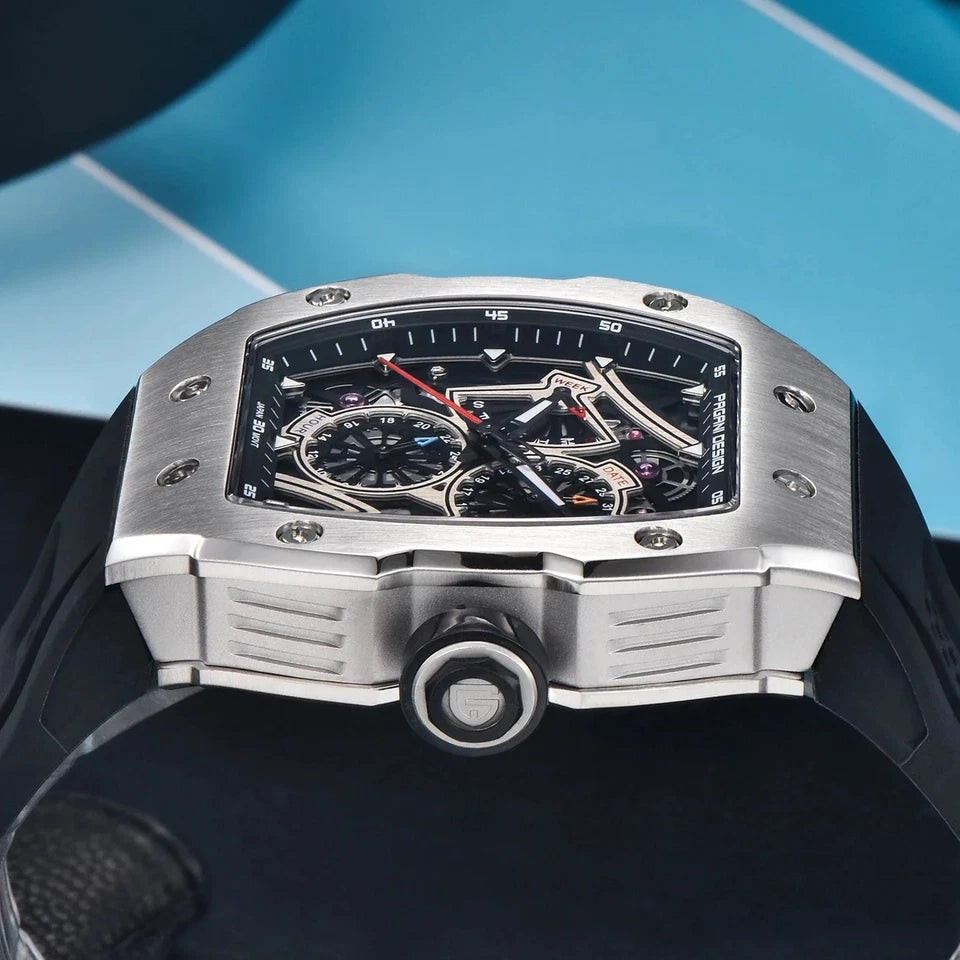 Pagani Design PD-YS012 Black Stainless Steel Automatic Men’s Watch