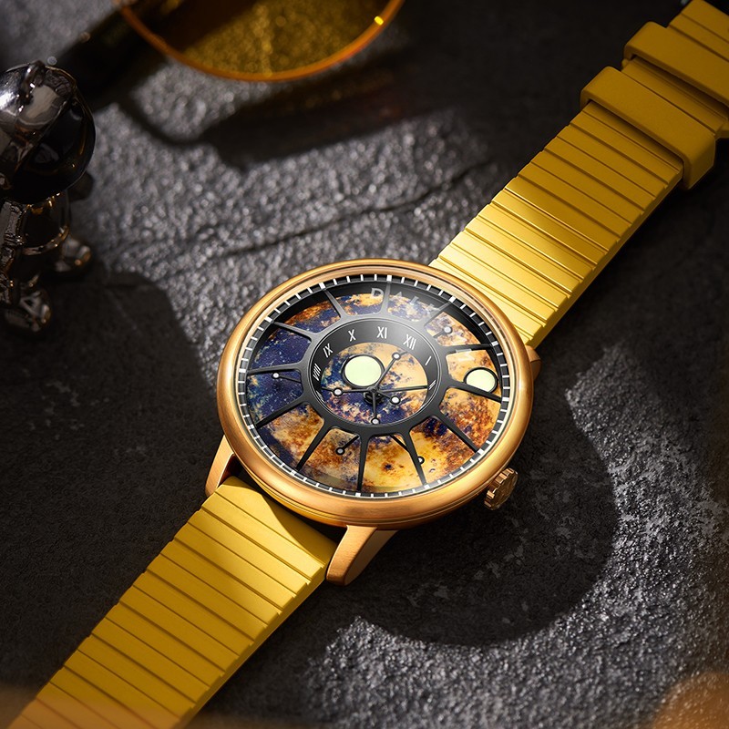 Dalkomm Automatic Japan NH38A Mechanical Movement Man Watches Fashion Sapphire