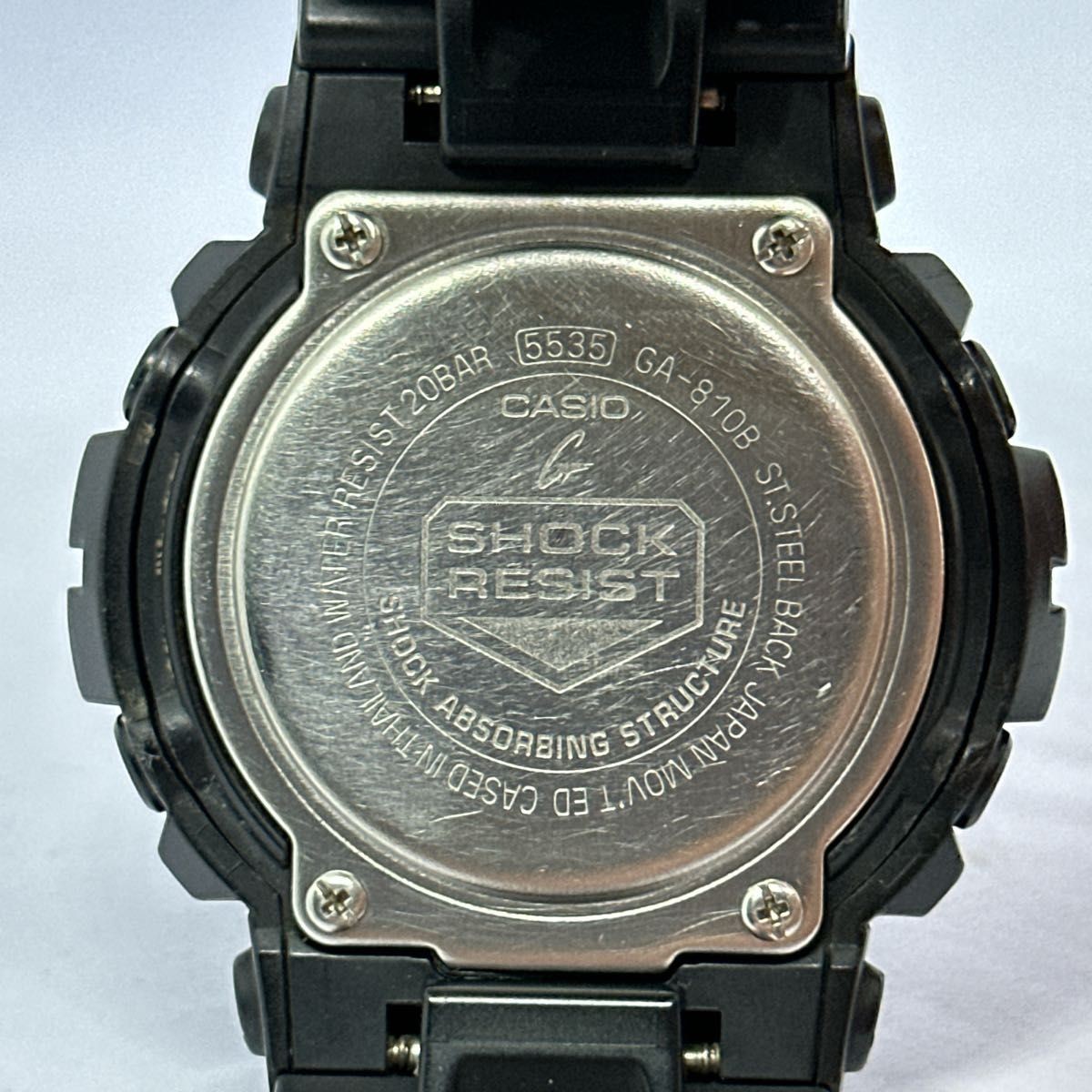 CASIO G-SHOCK GA-810B-1A9JF Analog Digital Wrist Watch #0001