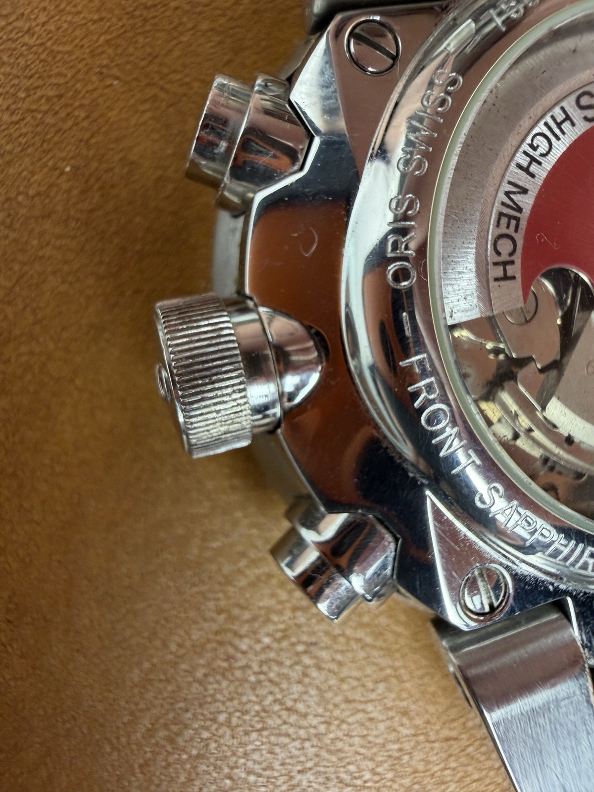Oris Williams F1 Chronograph 45mm 673 7563 4184 FULL SET AS-IS NON-RUNNING